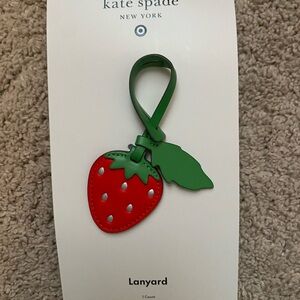 Kate Spade Strawberry Bag Charm